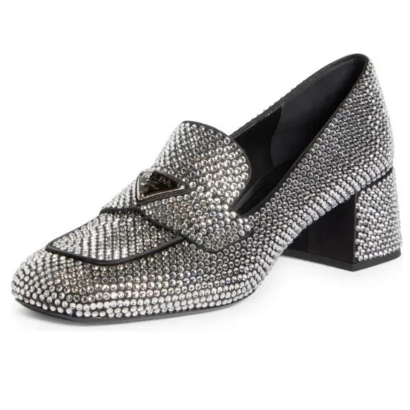 PRADA Crystal Loafers - Picture 11 of 16